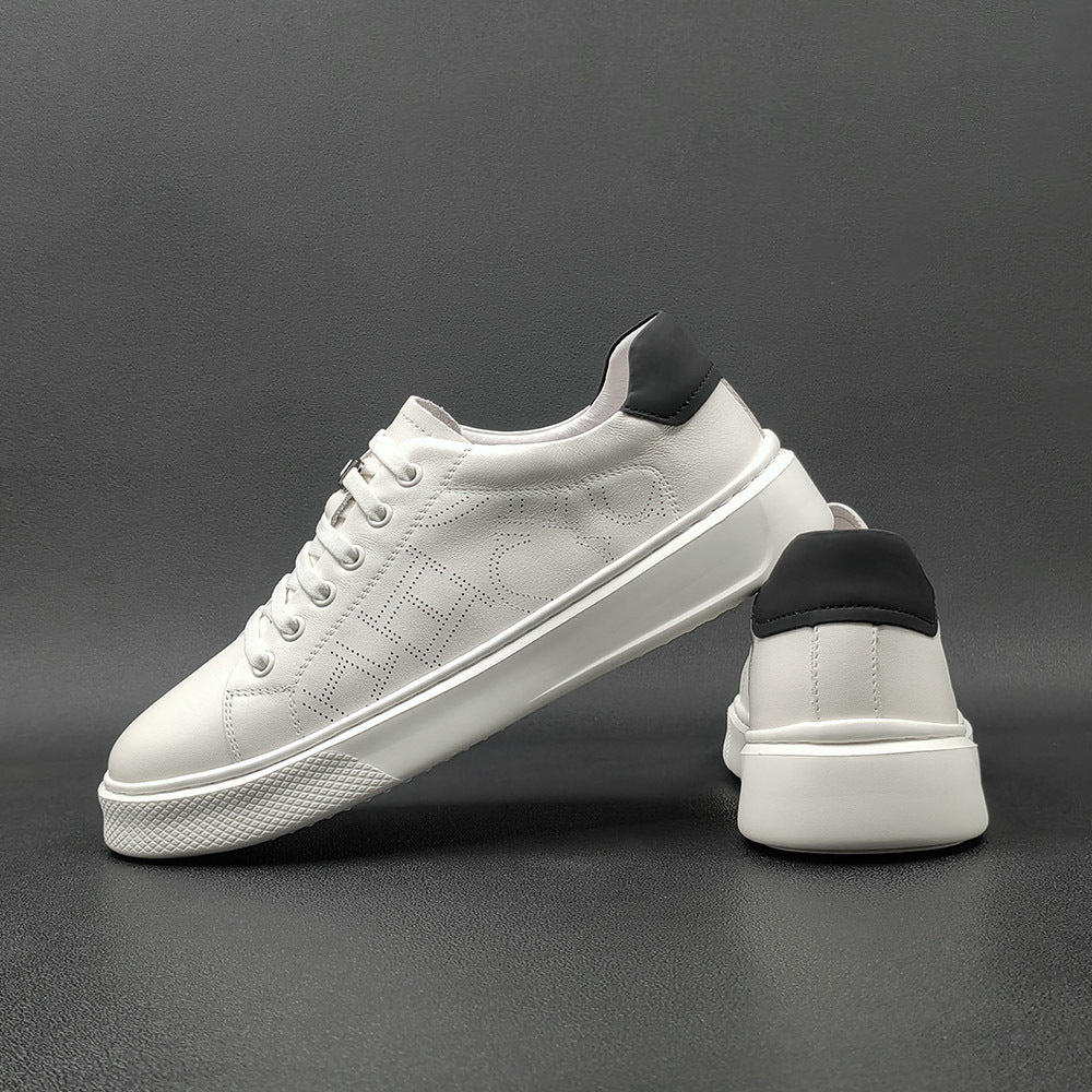 Men's First Layer Fashionable Genuine Sports Breathable Sneakers