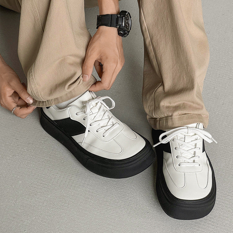 Women's & Men's Style Color Matching Thick-soled German Training Board Sneakers