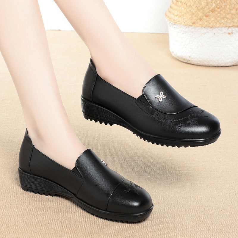 Women's Single Soft Bottom Surface Large Size For Women's Casual Shoes