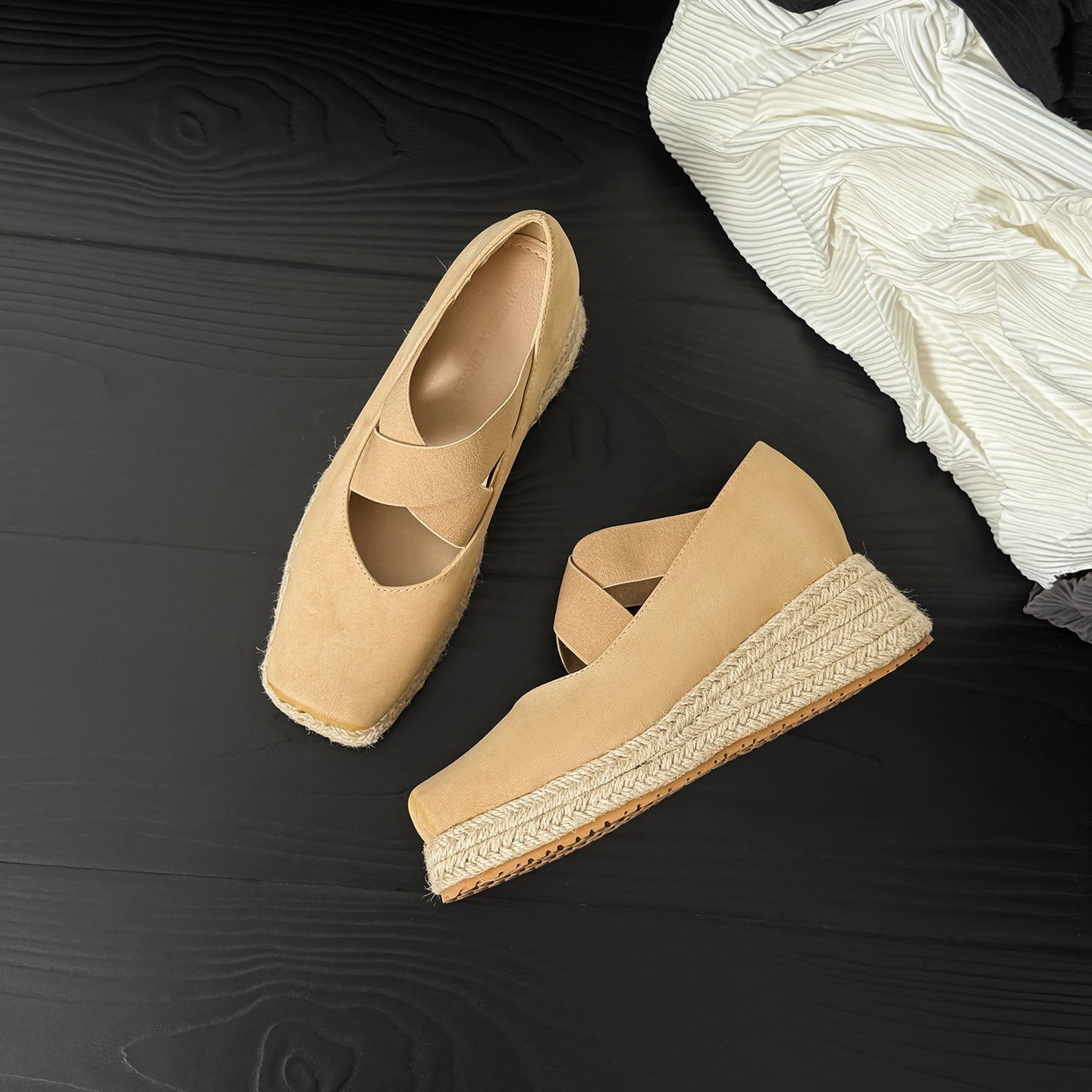 Increasing Wedge Pumps French Style Ballet Women's Shoes