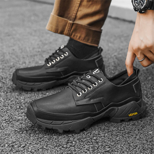 Men's Autumn Platform Hiking Breathable Retro Dad Sneakers