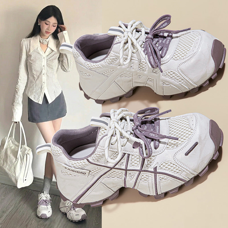 Bottom Spring Small Sports Clunky Super Women's Casual Shoes