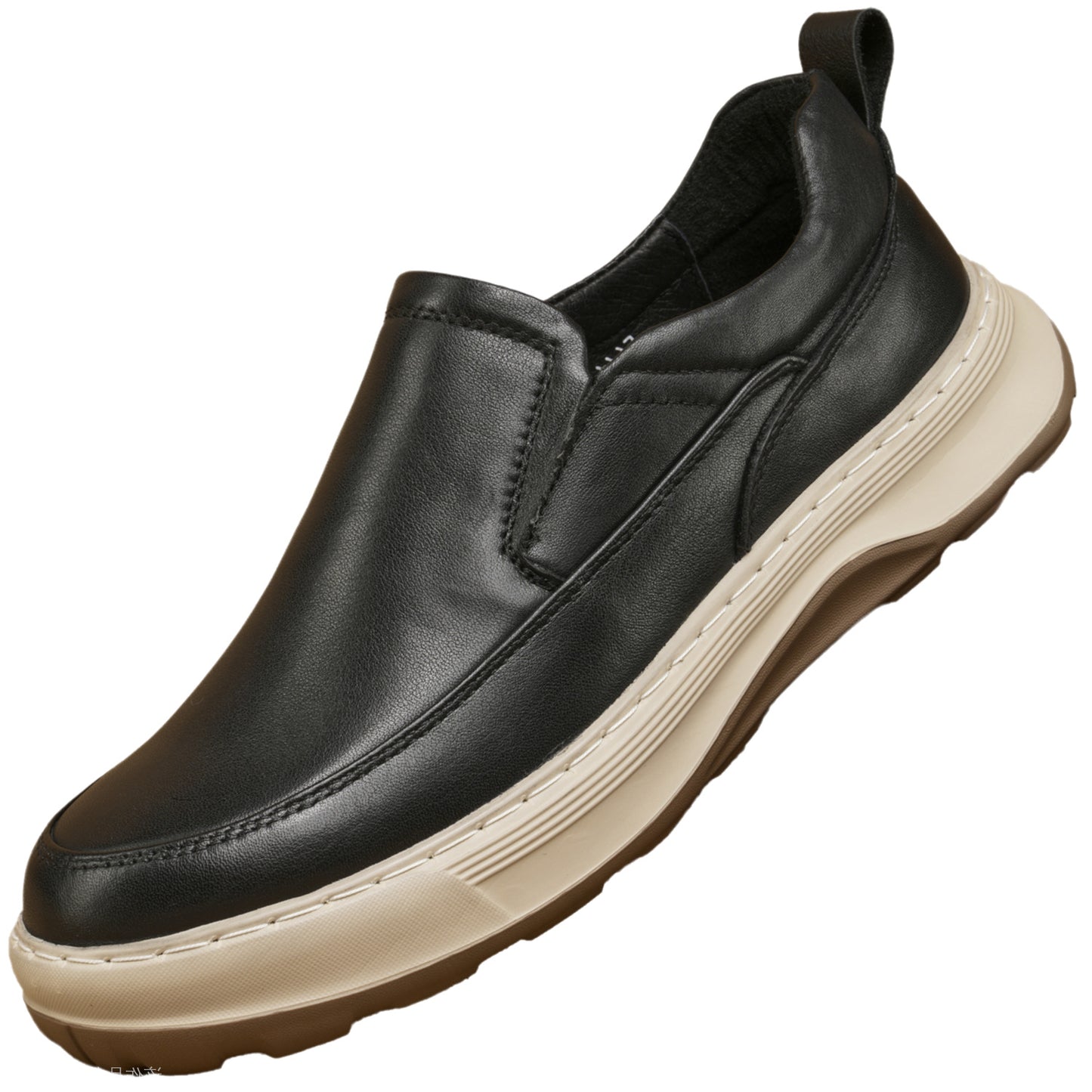 Men's Convenient Slip-on Retro British Style Business Leather Shoes