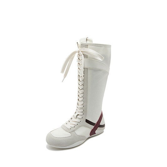 Height Increasing Insole Fashion Strap Flat Casual Shoes