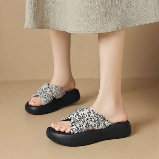 Women's Platform Summer Mid Lightweight With Skirt Men's Shoes