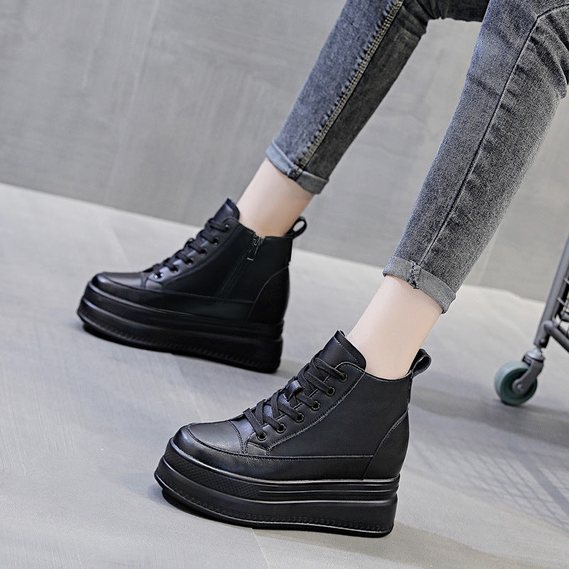 Women's Trendy Sunday Autumn Platform Height Increasing Women's Shoes