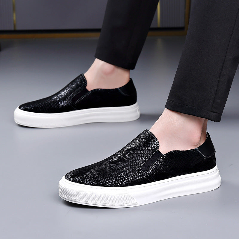 Men's Summer Breathable Slip-on Lazy Fashion Board Men's Shoes