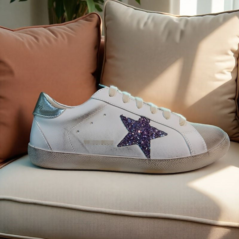 Five-pointed Star Golden Goose Couple Fashion Sier Men's Board Shoes