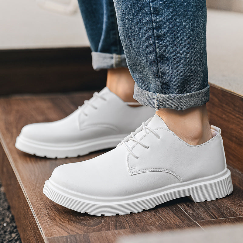 Men's Couple Autumn Business Formal Wear Fashion Men's Casual Leather Shoes