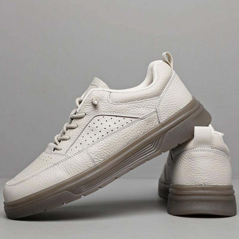 Men's Hollow Soft Surface Platform Breathable One Men's Shoes