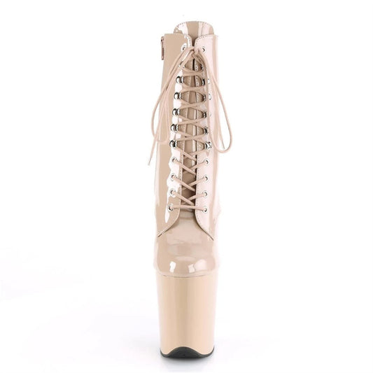 Women's Booties Stiletto Apricot Trendy Adhesive Bottom Boots