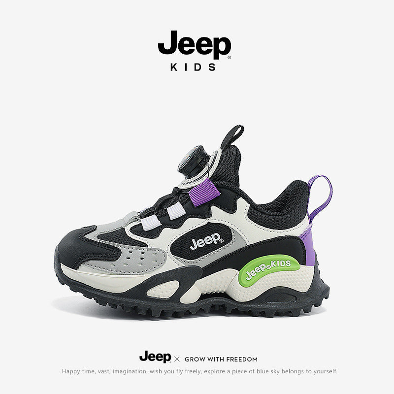 Children's Outdoor Hiking Autumn Sports Boys Running Kid's Sneakers
