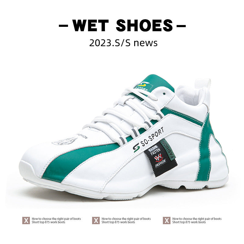 Men's Oversized Size Male Thick Bottom Heightened Sneakers