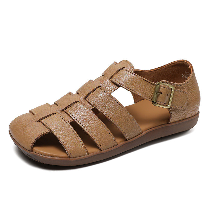 Women's Genuine Roman Summer Retro Mori Style Sandals