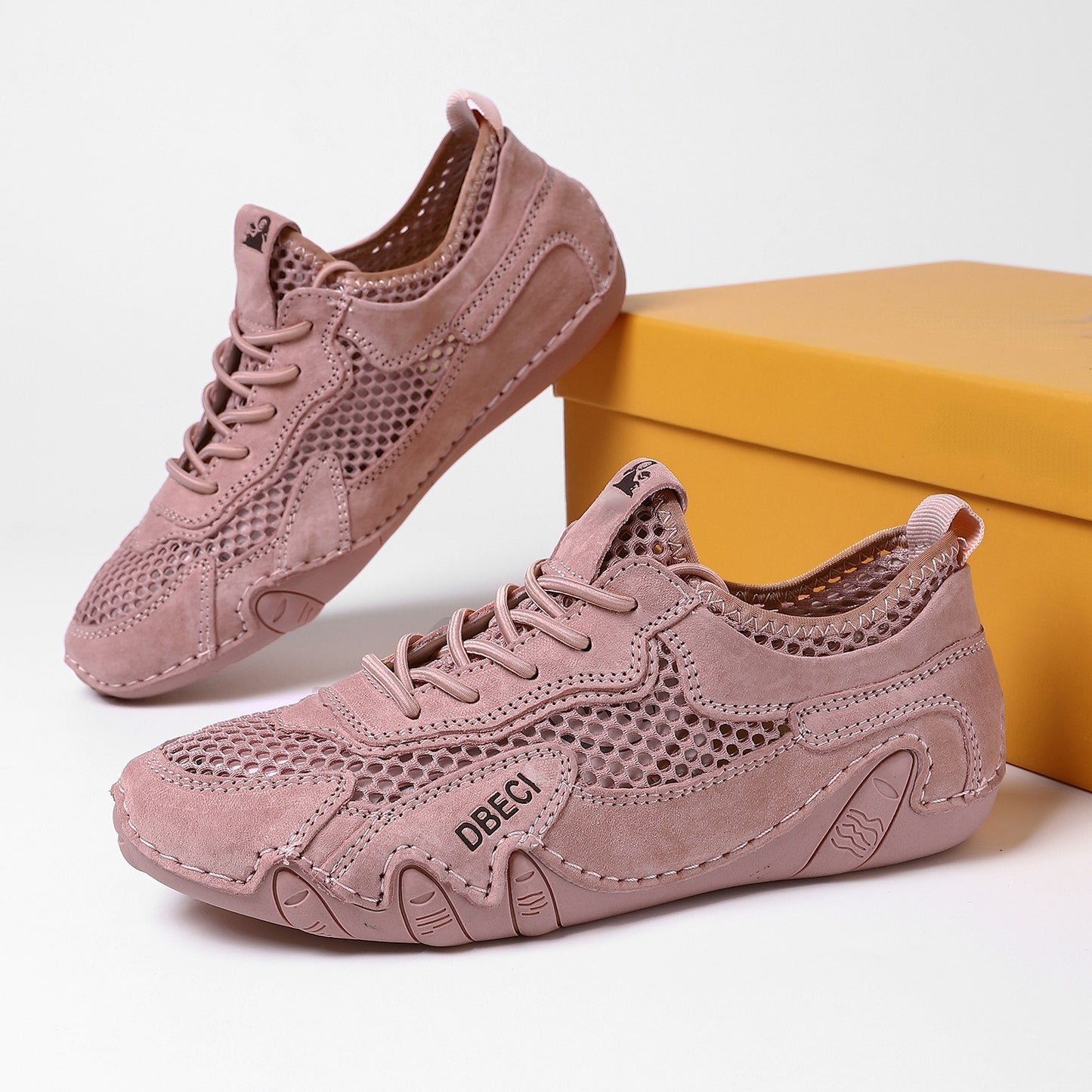 Women's Plus Size Outdoor Summer Breathable Mesh Sneakers