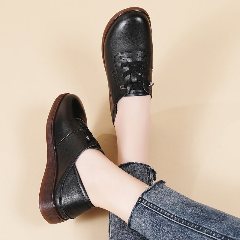 Women's Style Commuter Comfortable Large Size Low Women's Shoes