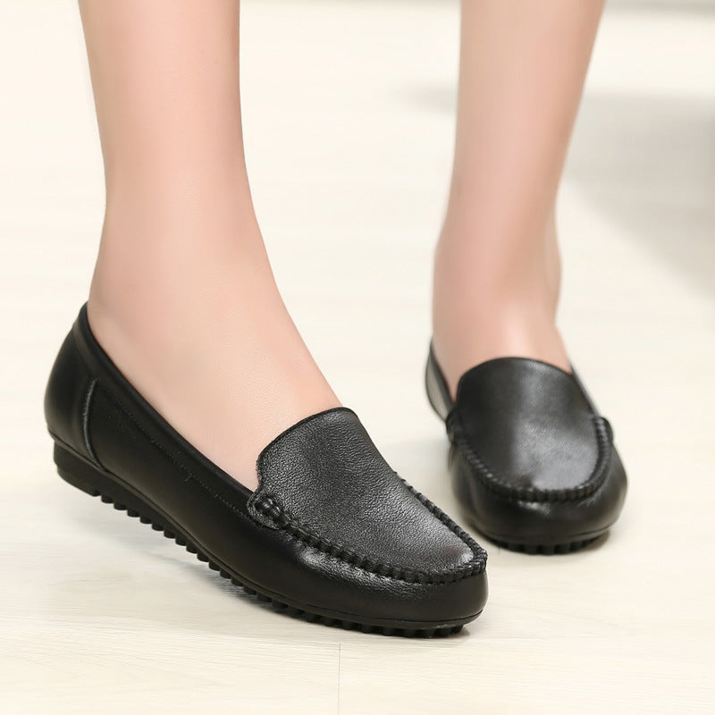 Women's Genuine Doug Flat Soft Bottom Mom Autumn Casual Shoes