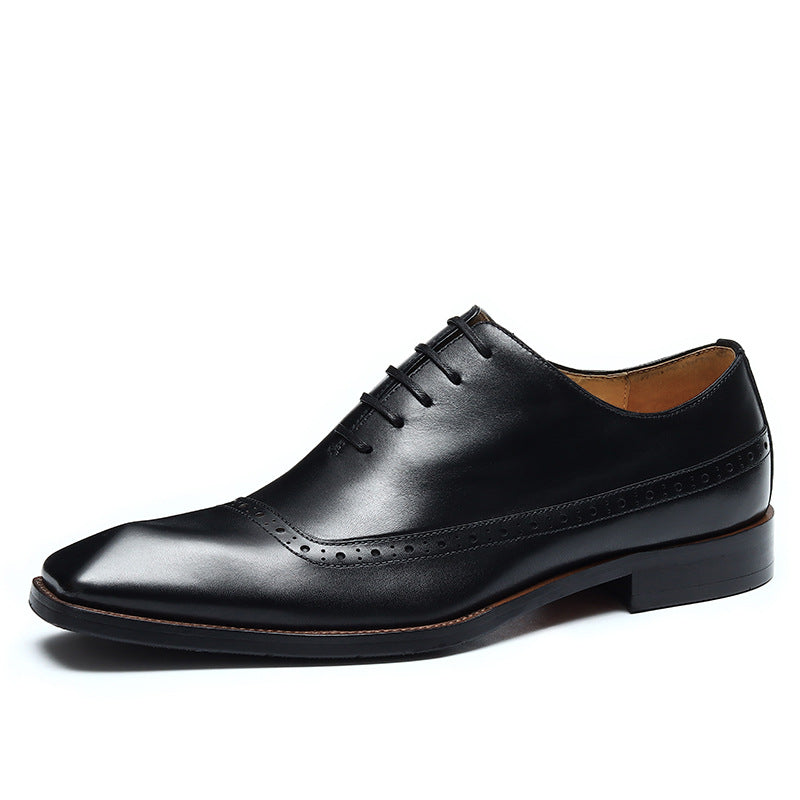 Men's Big Promotion Business Formal Wear Genuine England Leather Shoes
