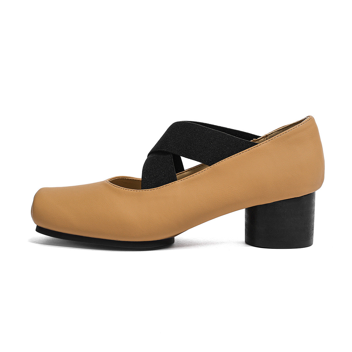 Ballet Style Pumps Sier Genuine Mary Women's Shoes