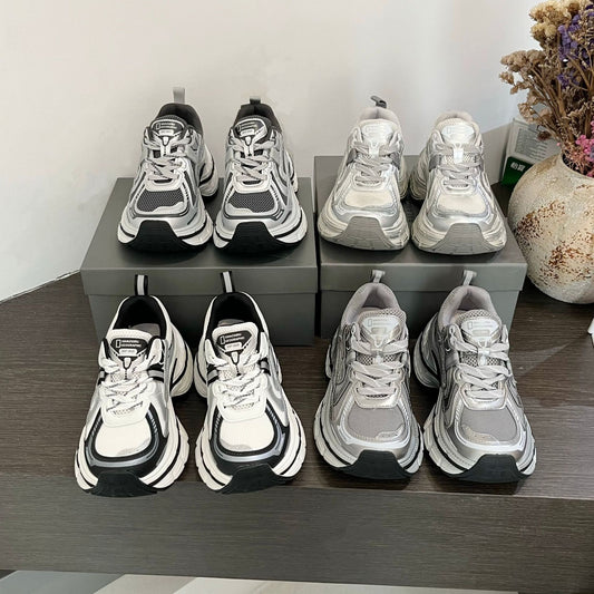 Women's Heightened Daddy Mesh Breathable Outdoor Leisure Sneakers