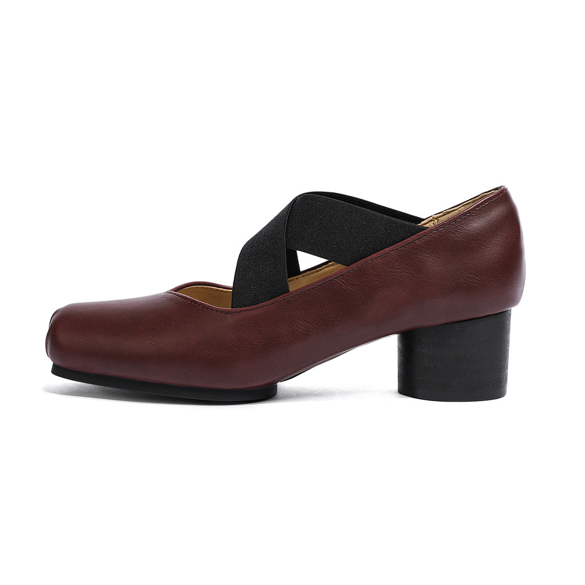 Ballet Style Pumps Sier Genuine Mary Women's Shoes