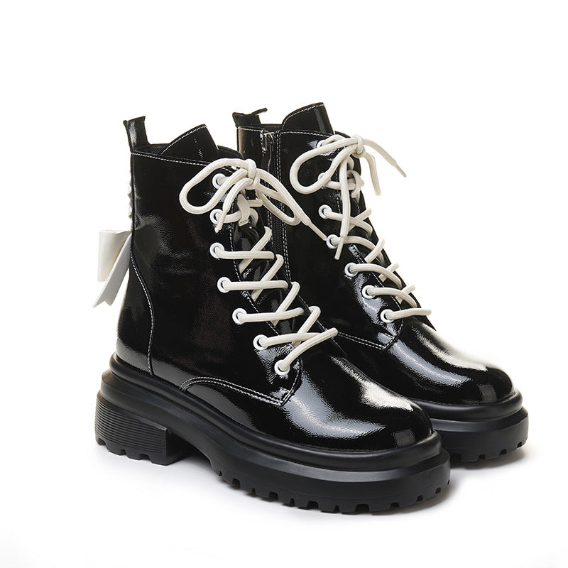 Women's Bow Sock Fashion Tie Lolita Length Boots