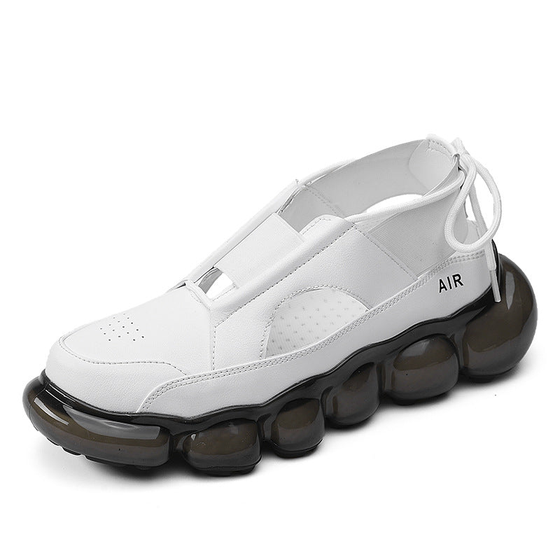 Men's Air Cushion Summer Hollow Popcorn Platform Casual Shoes