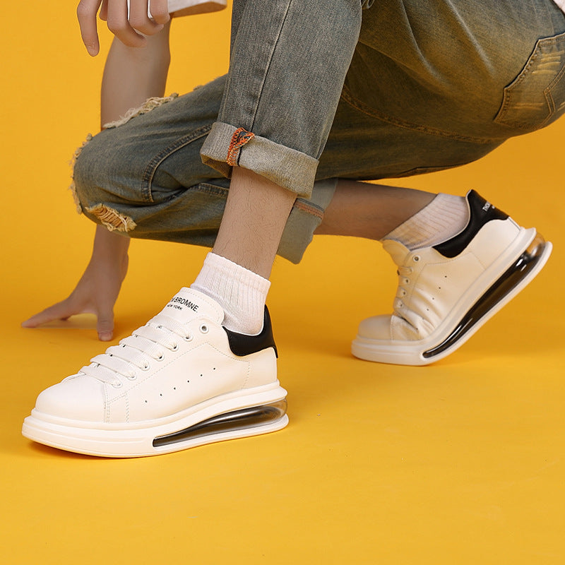 Women's & Men's Summer Air Cushion Thick Bottom Hight Increasing Sneakers