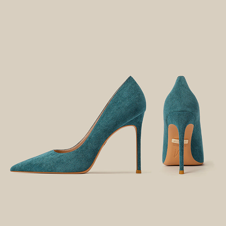 Women's Lady Like Woman Stiletto Man Attracted Black Heels