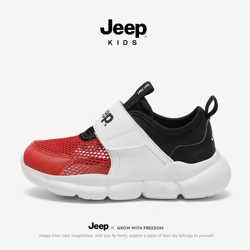 Children's Breathable Soft Bottom Summer Mesh Surface Kid's Sneakers