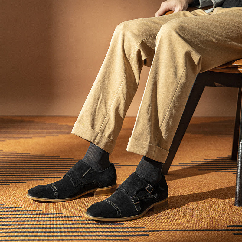 Men's Delivery Within Hours Retro Matte Fashion Leather Shoes