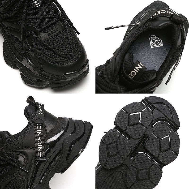 Women's & Men's Spring Platform Dad Adult Strap Heightened Men's Shoes