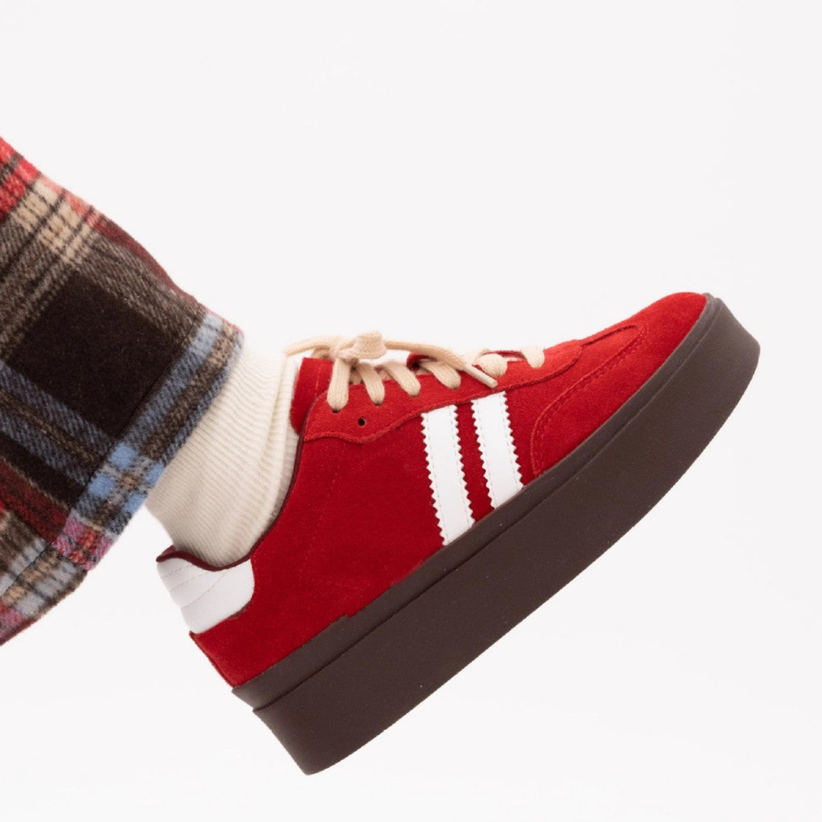 Women's Full Cowhide Retro German Training Genuine Autumn Platform Women's Sports Shoes