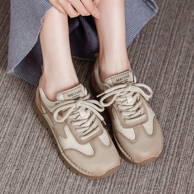 Women's Simple German Training Flat Bottom Not Tired Feet Fashion Pumps Women's Casual Shoes