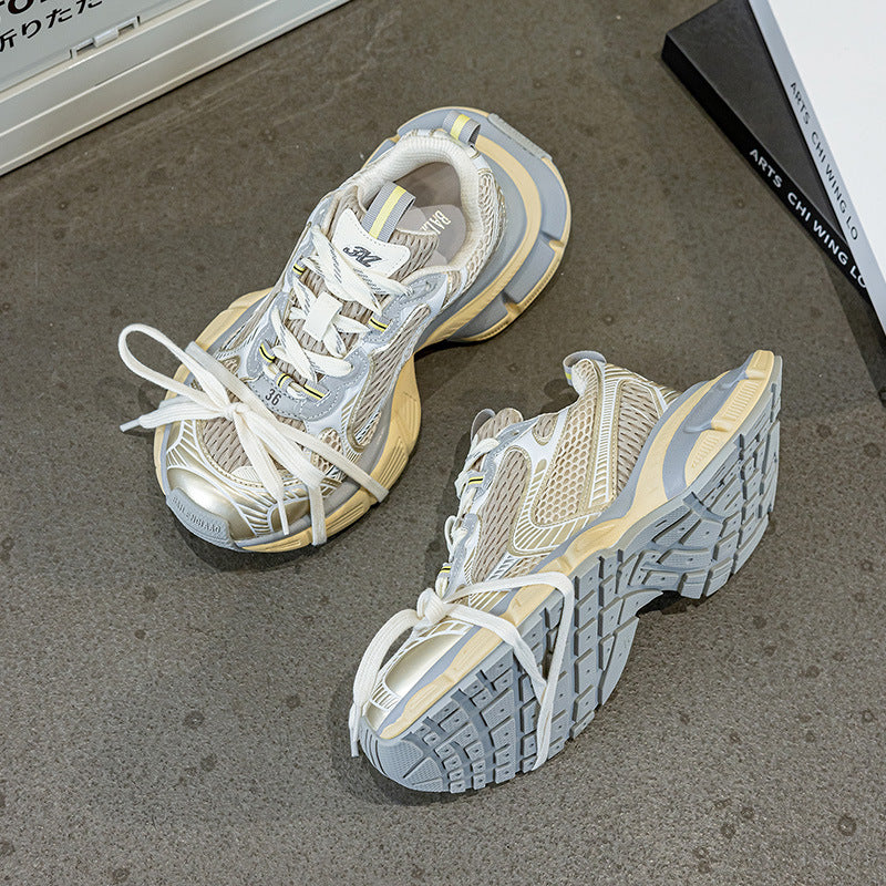 Women's Generation Height Increasing Insole Dad Autumn Small Women's Shoes