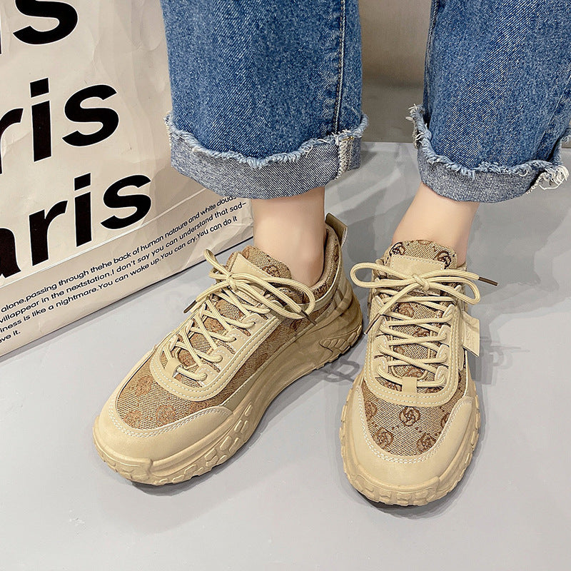 Dad Female Classic Style Spring Show Feet Small Casual Shoes