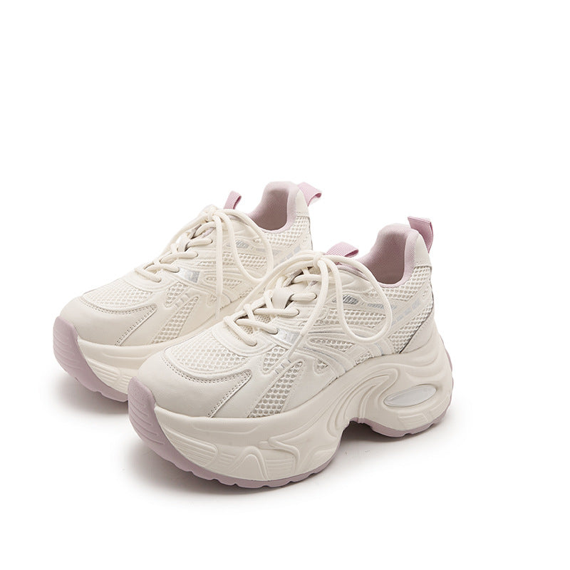 Women's Summer Genuine Elevator Dad Outdoor Leisure Sneakers