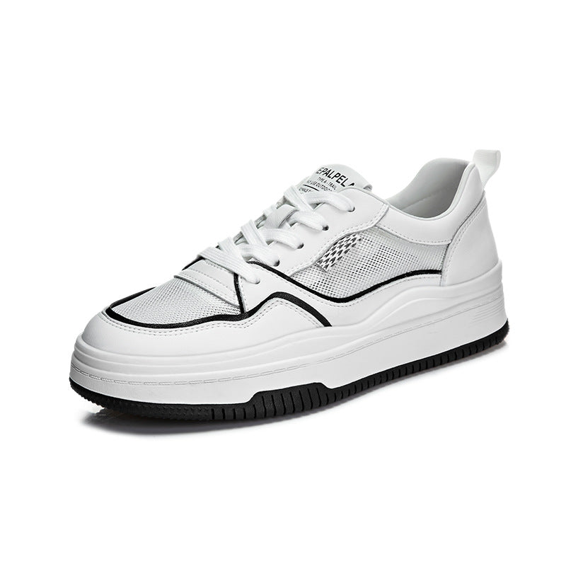 Women's Genuine Mesh White For Summer Breathable Slimming Casual Shoes