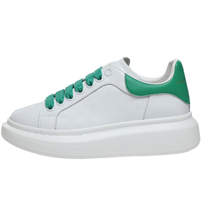 Women's Four Thick Bottom Versatile Slimming Board Casual Shoes