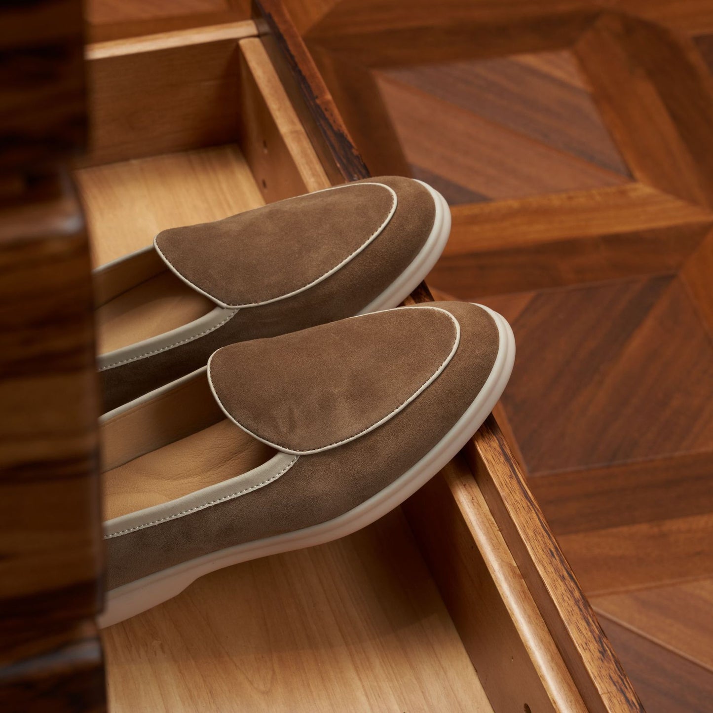 Men's Genuine Doug Super Soft Slip-on Suede Old Money Loafers