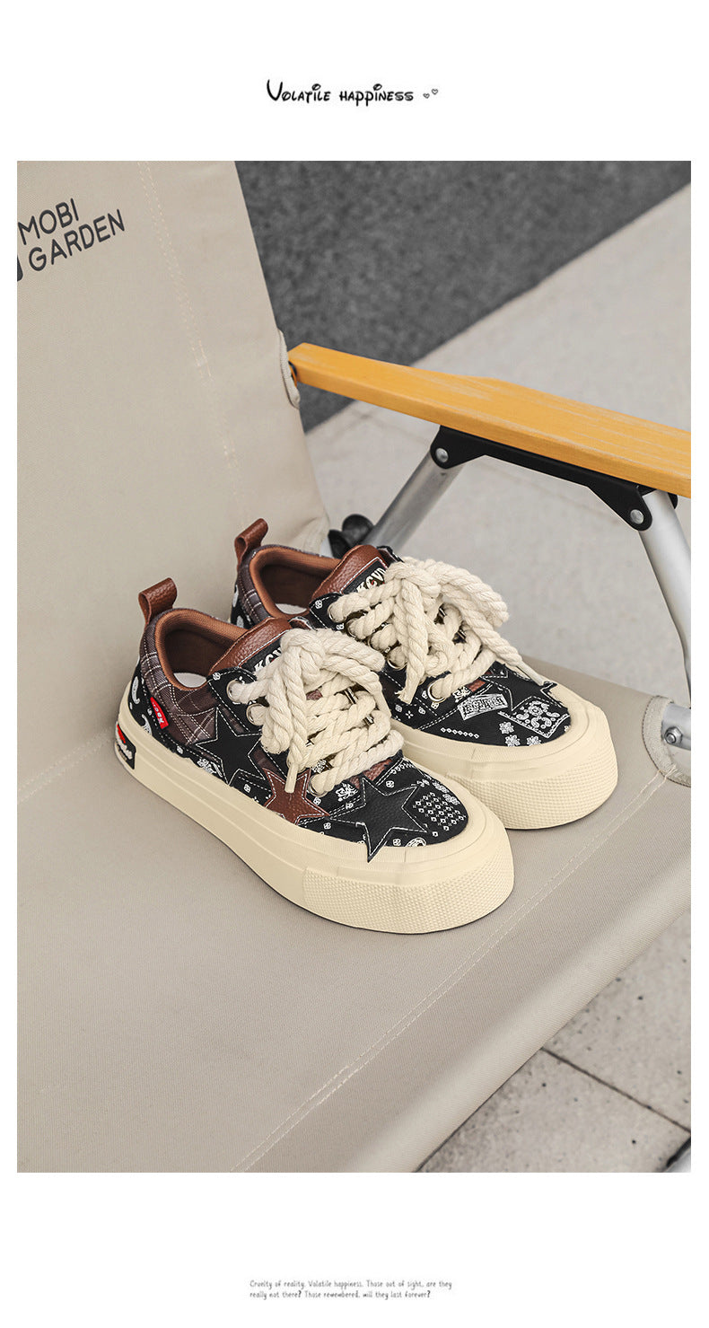 Women's Trendy Breathable Lovers Thick Bottom National Sneakers