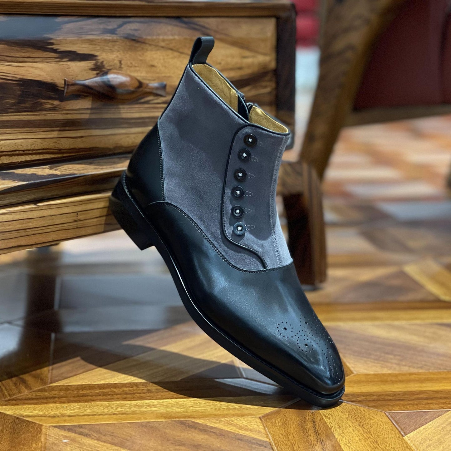 Men's Martin British Retro Handmade Classic Chelsea Boots