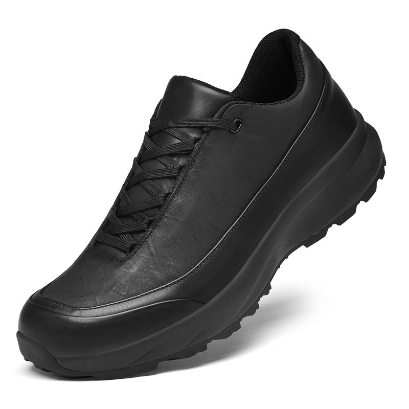 Men's First Layer Cowhide Waterproof Outdoor Hiking Sneakers