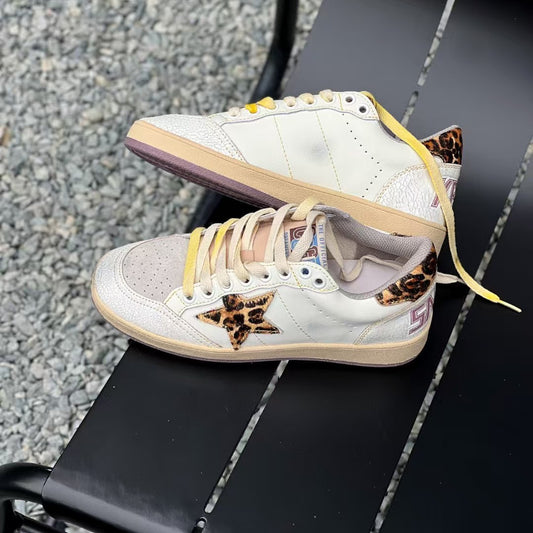 Nara Senior Schoolmate Assorted Colors Retro Distressed Sneakers