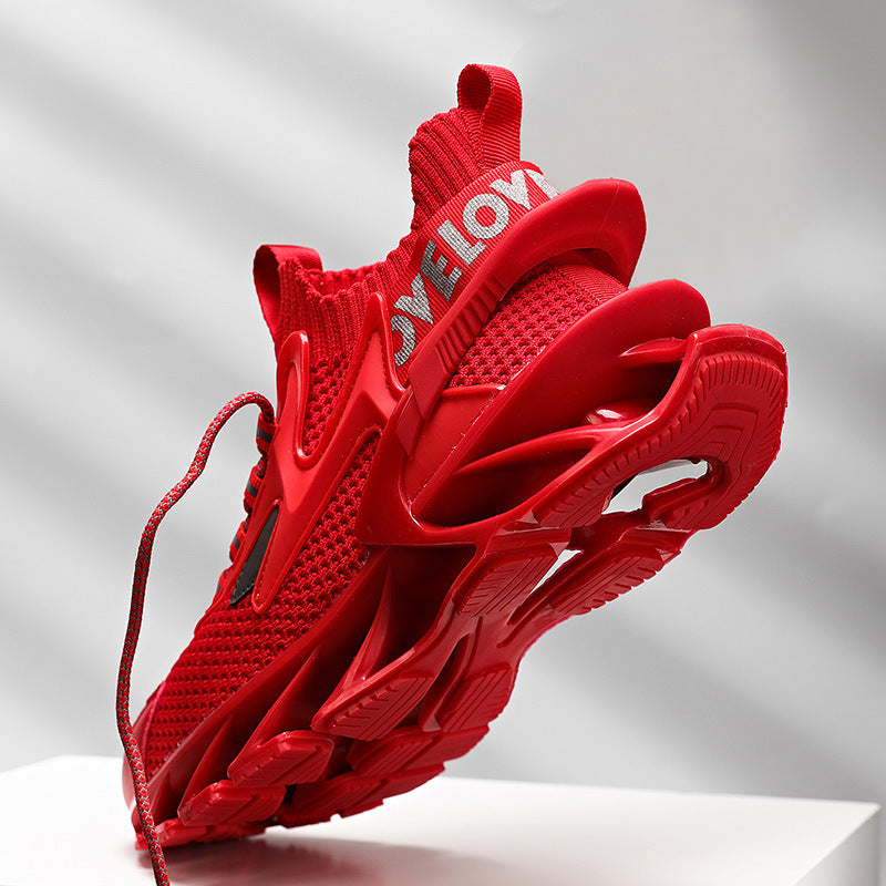 Men's Blade Fashion Basketball Running Plus Size Sneakers