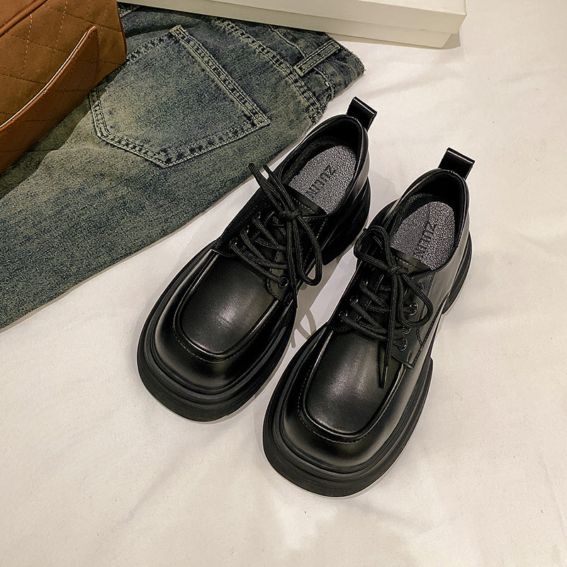 Women's Stylish Spring Front Platform Chunky Pumps Men's Shoes