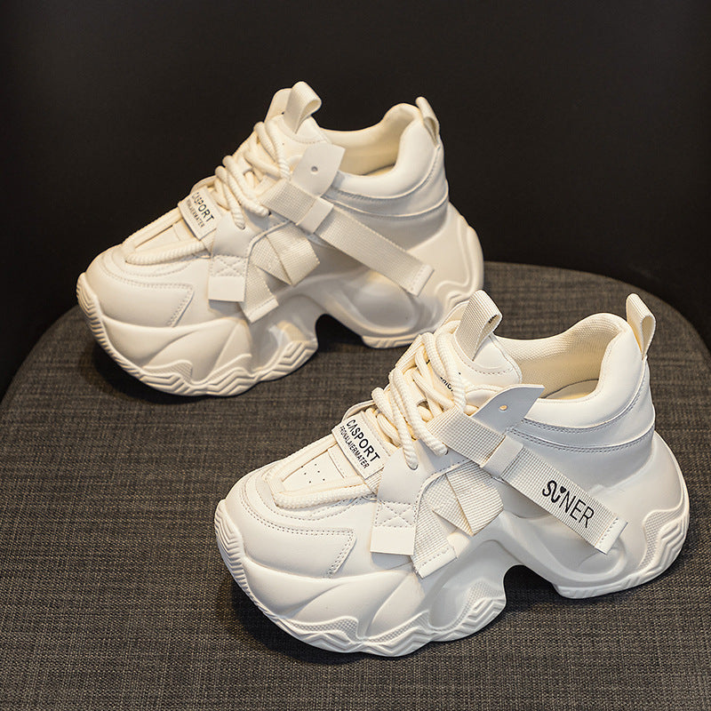 Women's Bottom Height Increasing Insole Explosion Board Fashion Women's Casual Shoes