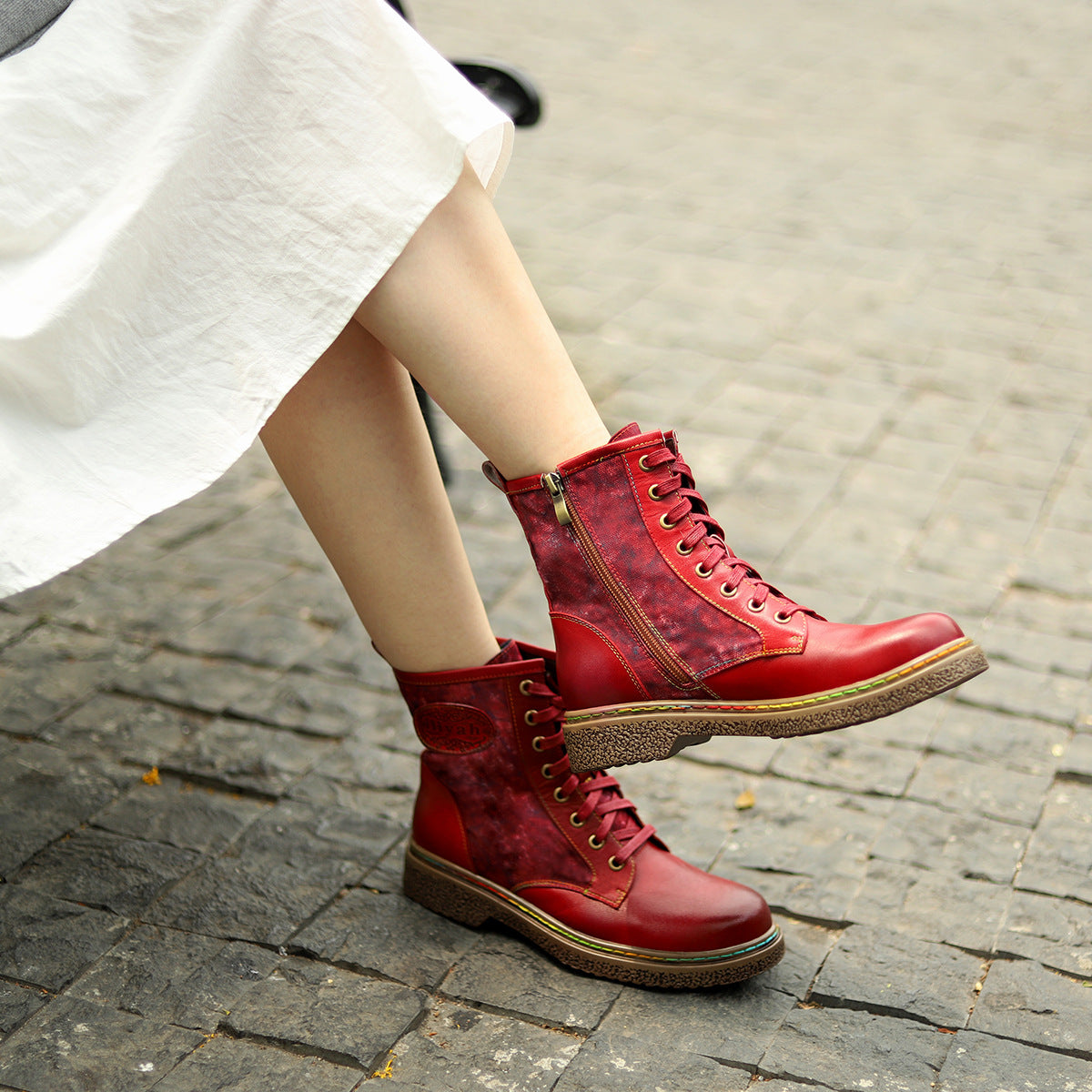 Women's Style Retro Comfortable Dark Goth Wind Boots