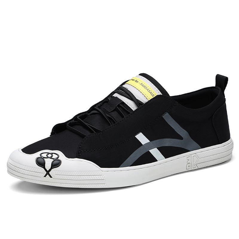 Men's Korean Style Trendy Breathable Cloth Canvas Shoes