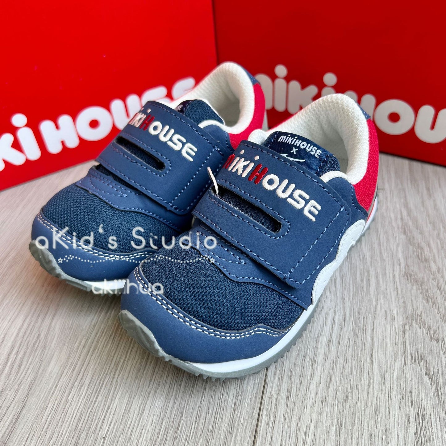 Children's Yuan Classic Cooperation Wide Velcro Breathable Kid's Sneakers